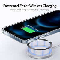 Pierścień magnetyczny ESR dla iPhone 13 12 11 Pro Max metalowy pierścień naklejka dla Samsung S22 Ultra dla Macsafe Case kompatybilny z Magsafe 3
